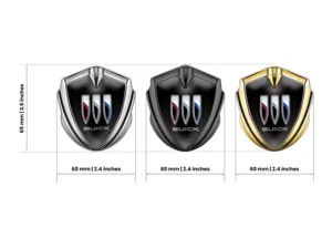 Buick 3D Emblem Abzeichen Pro Design Aus Edelstahl 3D